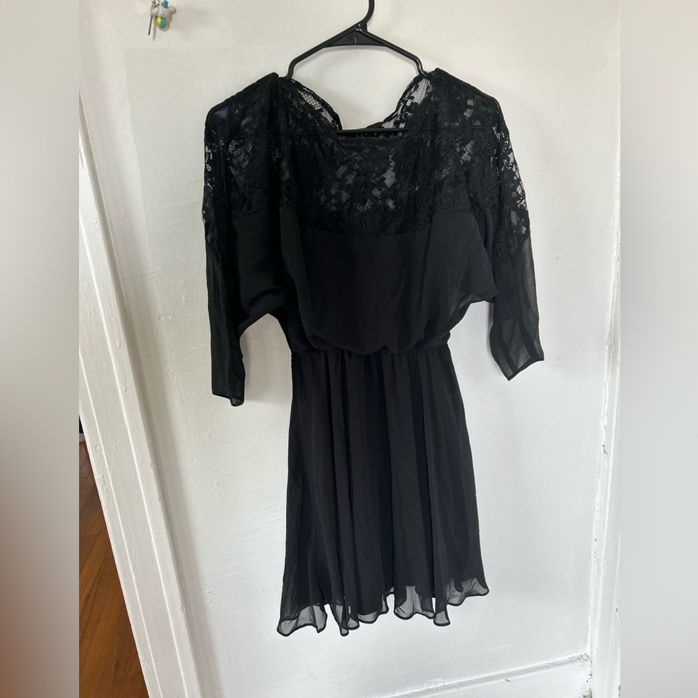 Black witchy styled dress